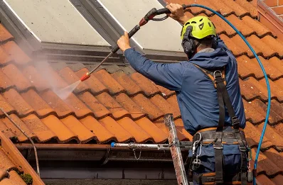 Démoussage et hydrofuge de toiture à Rousset